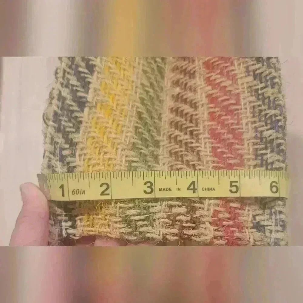 Ixtle Woven Bag By Cellulose And Fibsas Naturals Mexico Medium Size Colorful New - Picture 10 of 12